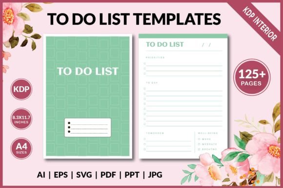 Daily to Do List - KDP Interior Graphics Review