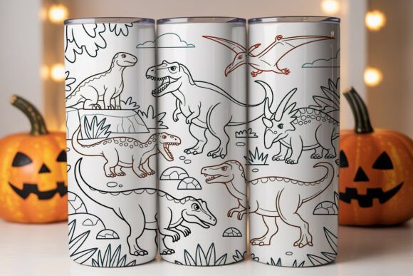 Dinosaur World Tumbler Wrap Graphics: A Publisher’s Review