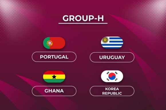 Footbal Group H Team Graphics for Bold Branding