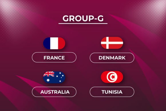 Football Group G Team: Graphics & Graphic Templates