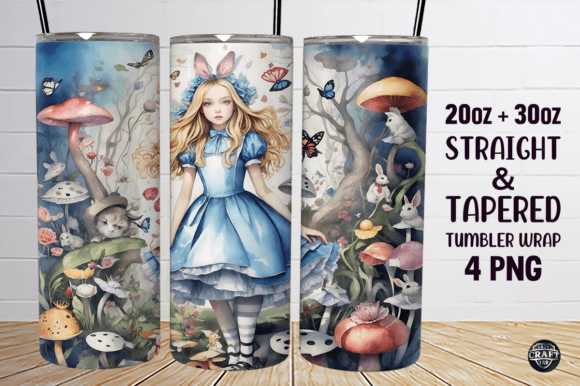 Magical World Skinny Tumbler Wrap Graphics Review