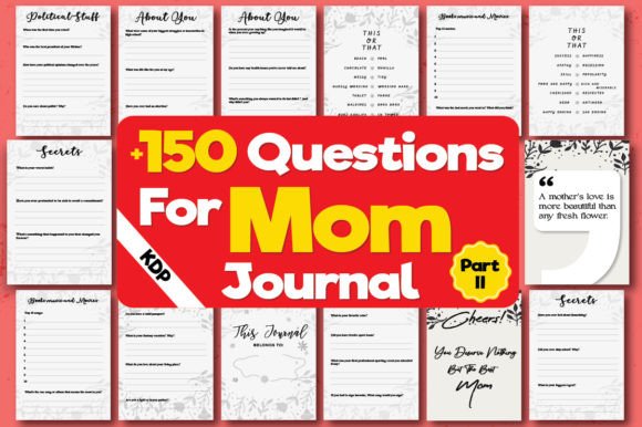 Mother Daughter Printable Journal KDP: Graphics & Interiors