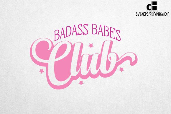 Pink Girl Quote SVG Design for Crafts & Graphics