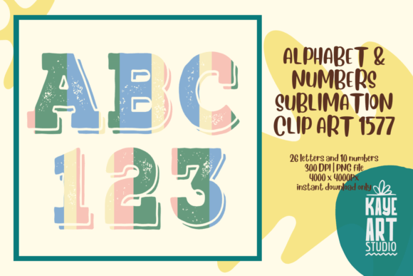 Stripes Pattern Alphabet Graphics & Illustrations Review