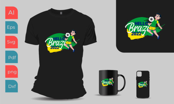 World Cup Supporting Graphics for Local Crafts